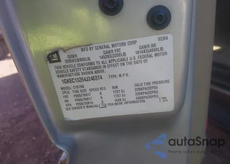 1GKEC13Z64J246374